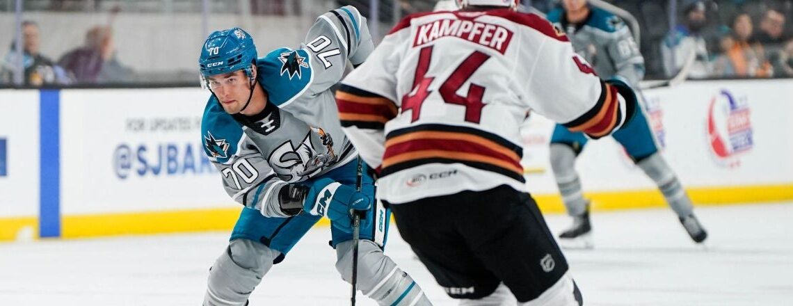 BARRACUDA COOL AFTER HOT START, FALL 3-1 TO ROADRUNNERS