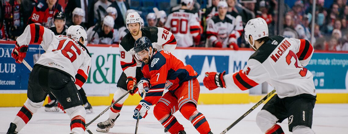 BRETT BERARD SCORES 23RD GOAL OF THE SEASON, BUT PACK FALL 4-2 TO COMETS