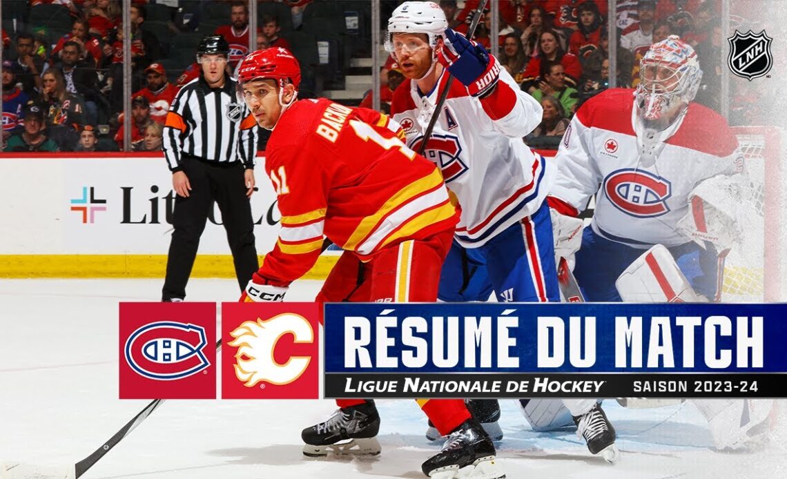 Canadiens vs Flames | Faits saillants