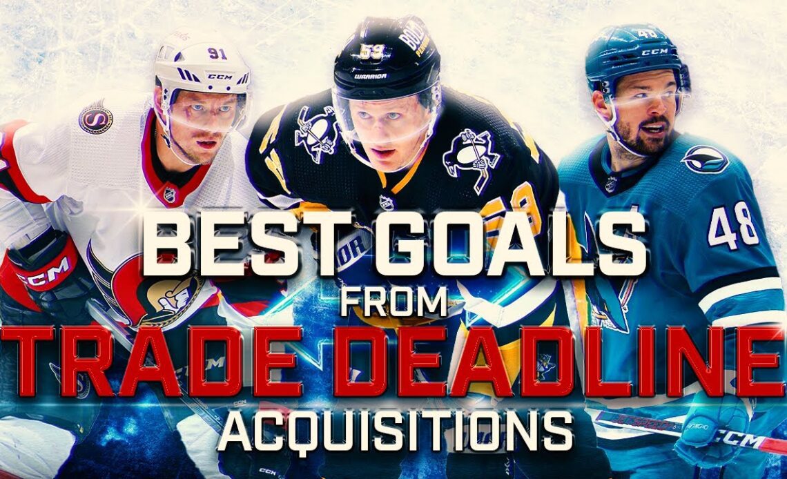 Deadline Acquisitions 🤝 Best Goals This Season 🏒 NHL 2023-24