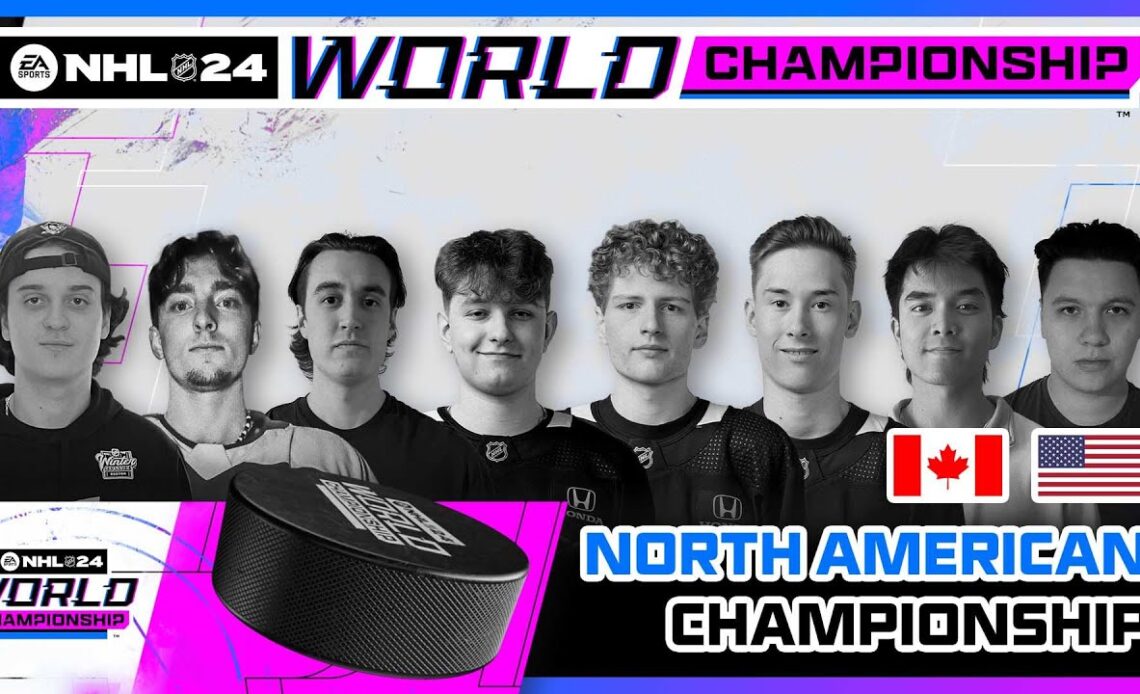 EA SPORTS NHL 24 World Championship | North American Championship 🏆LIVE from New York 🔥