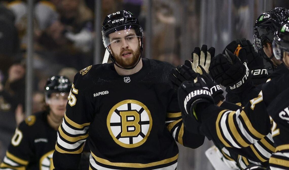 Justin Brazeau's emergence is great development for Bruins as playoffs near