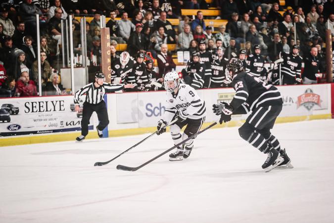 Luke Grainger and Sam Colangelo Earn All-NCHC Honors