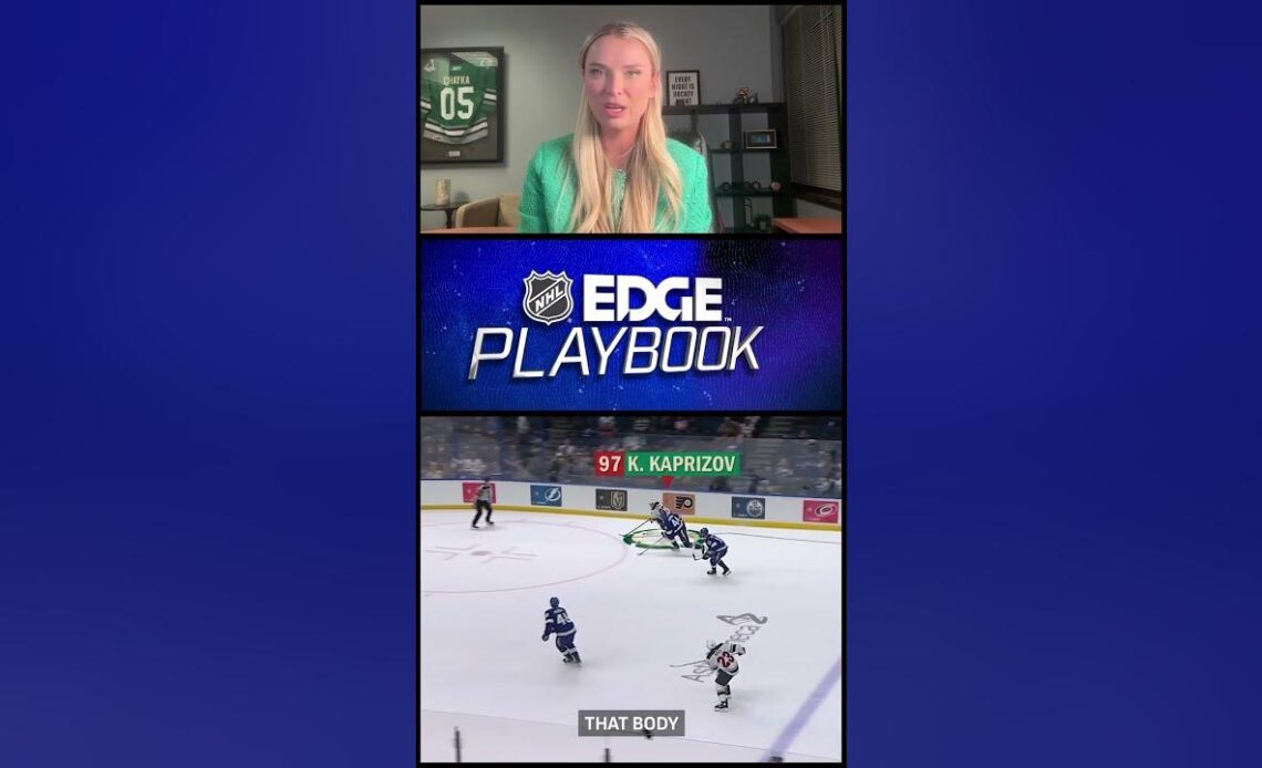 NHL EDGE: Kaprizov's prolific skating and puckhandling