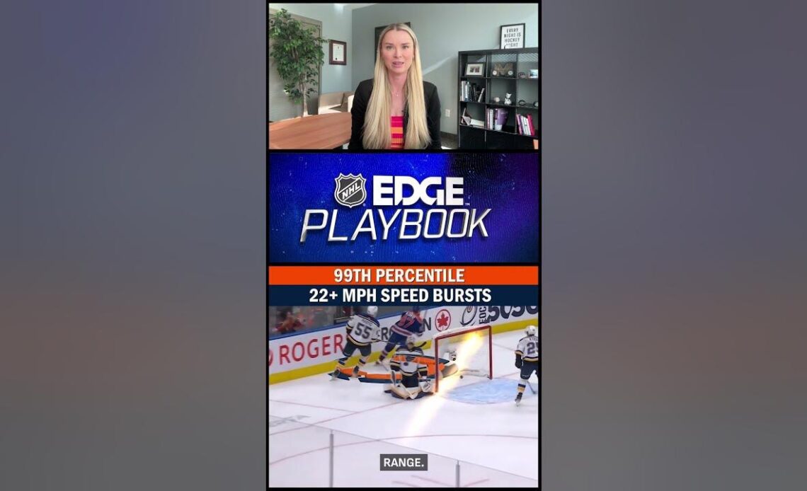 NHL EDGE: McDavid's speed and skating ability