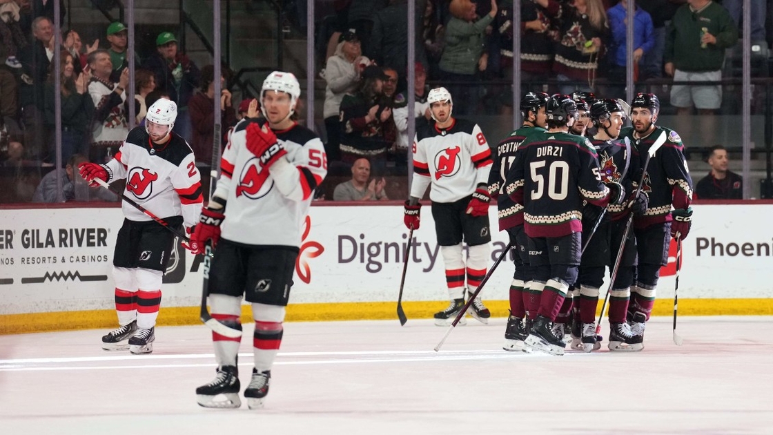 Poor first period sinks Devils in Coyotes' 4-1 win