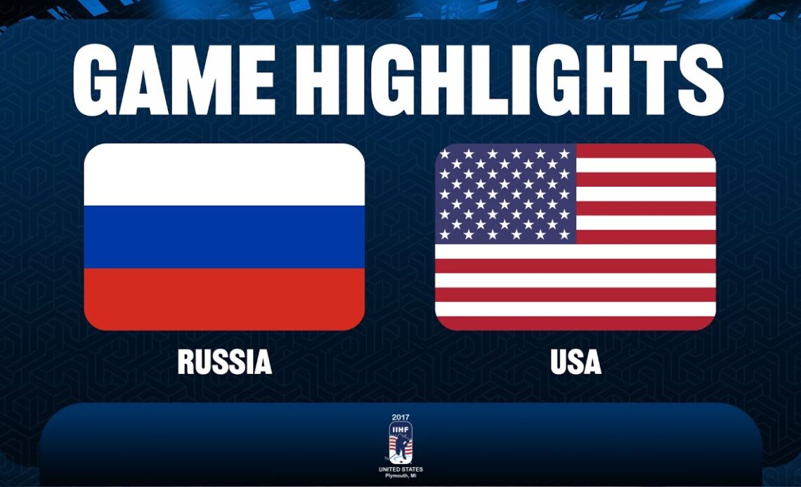 Russia vs USA - 2017 IIHF Ice Hockey Women's World Championship