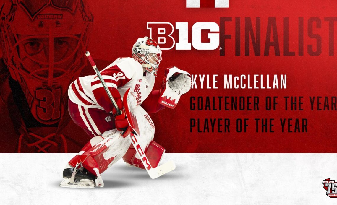 Three Badgers named finalists for four Big Ten honors