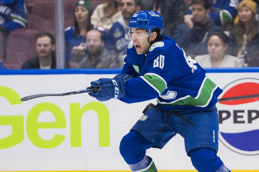 Vancouver Canucks Assign Arshdeep Bains To Minors