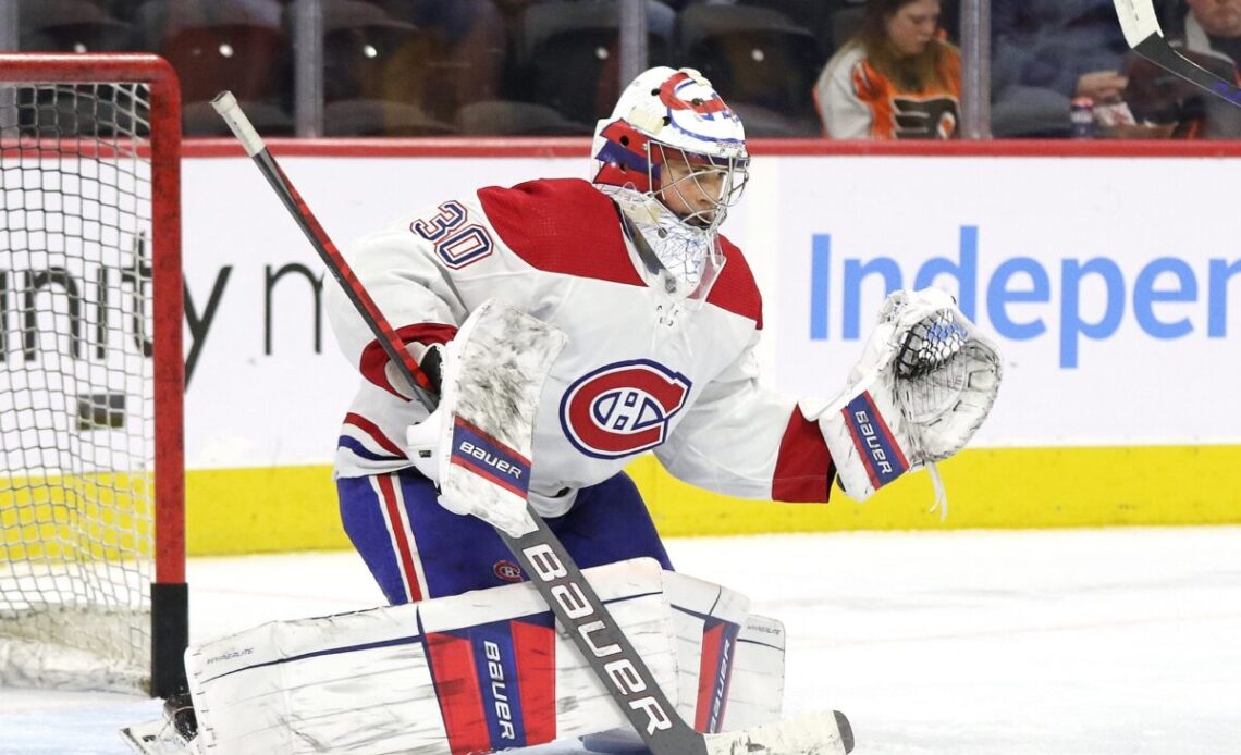 Cayden Primeau Montreal Canadiens