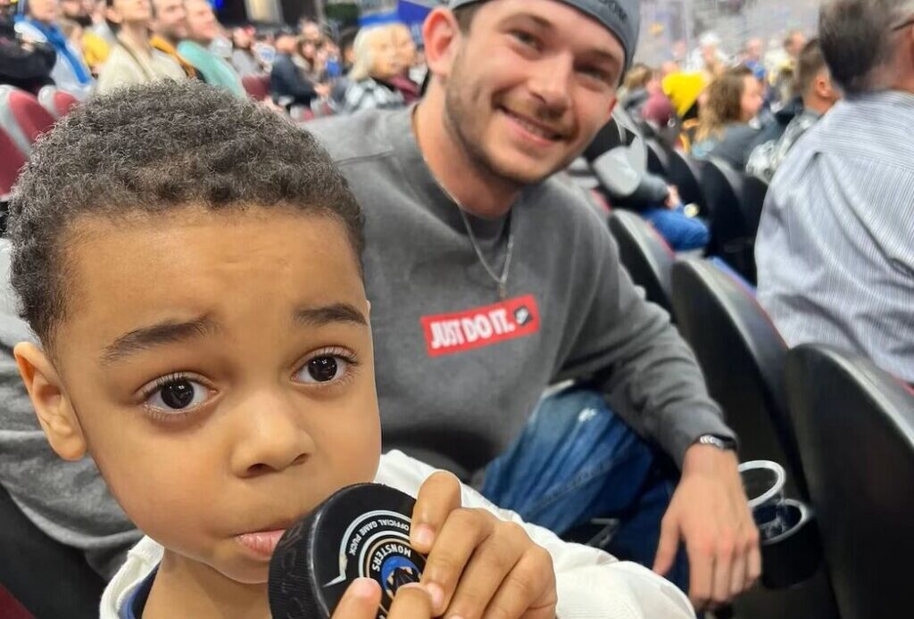 Saving Woman's Son from Hockey Puck, the Three Reunite After Viral Video on Center Ice for Playoffs