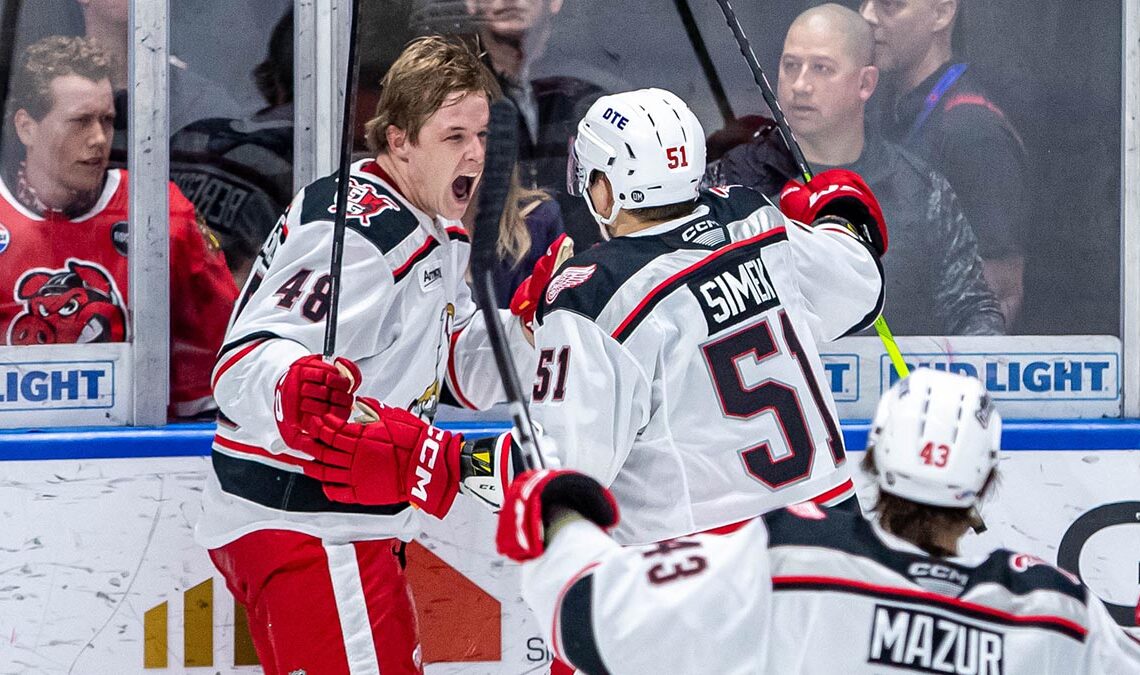 Griffins come back to drop IceHogs in OT | TheAHL.com