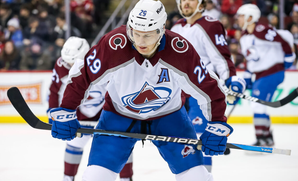 Avalanche’s Nathan MacKinnon Hits 50 Goals for First Time - The Hockey Writers - Colorado Avalanche