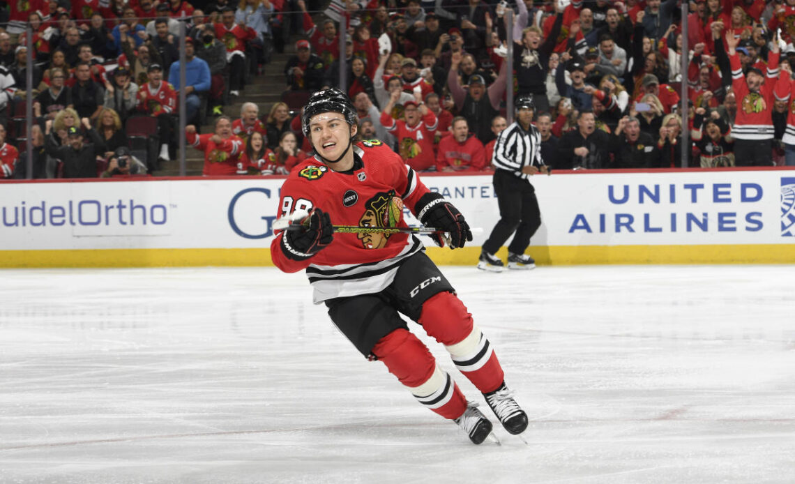 Blackhawks' Connor Bedard named finalist for 2024 Calder Trophy