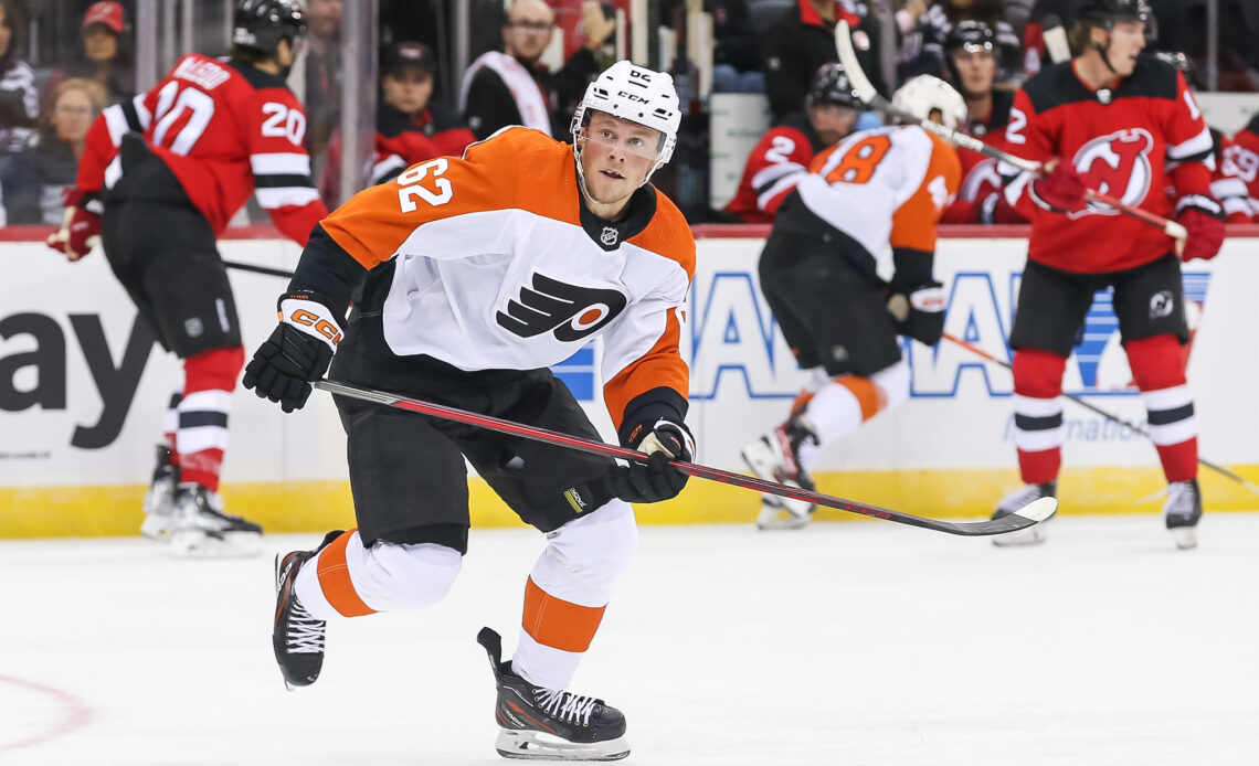 Flyers' Olle Lycksell Nets First NHL Goal - The Hockey Writers - Philadelphia Flyers
