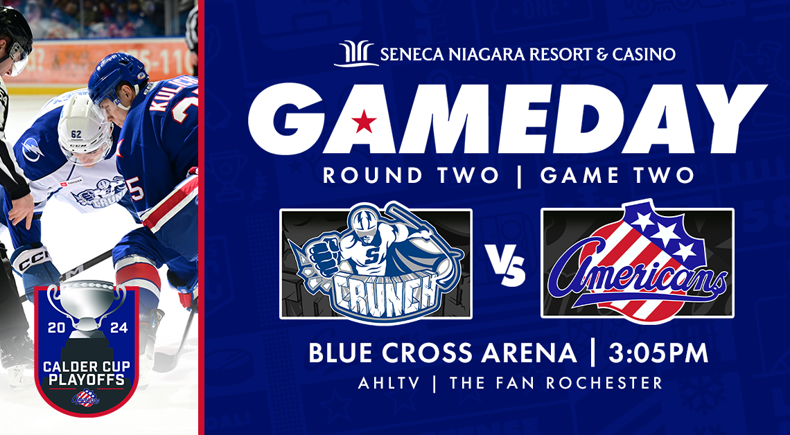GAME PREVIEW: AMERKS MEET CRUNCH IN GAME 2 THIS AFTERNOON