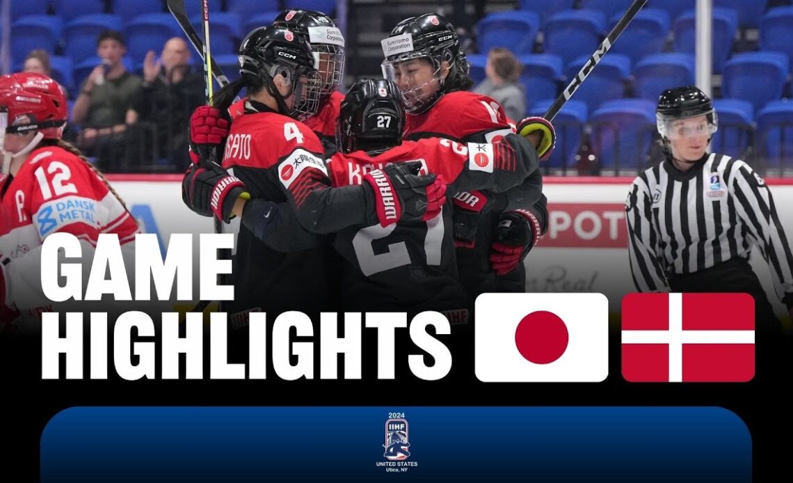 Highlights: Japan vs Denmark | 2024 #womensworlds