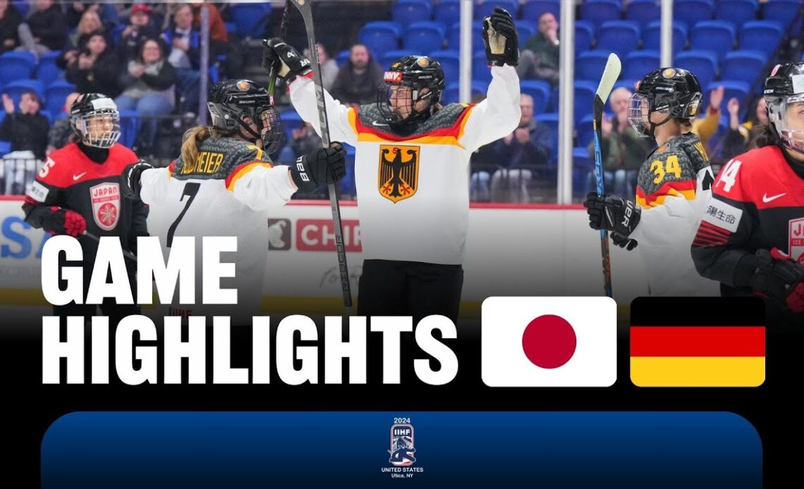 Highlights: Japan vs Germany | 2024 #womensworlds