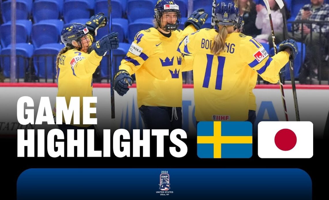 Highlights: Japan vs Sweden | 2024 #womensworlds