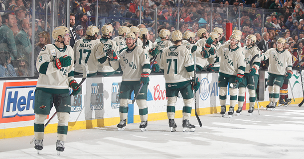 IOWA WRAPS 2023-24 SEASON WITH 3-2 WIN OVER CHICAGO