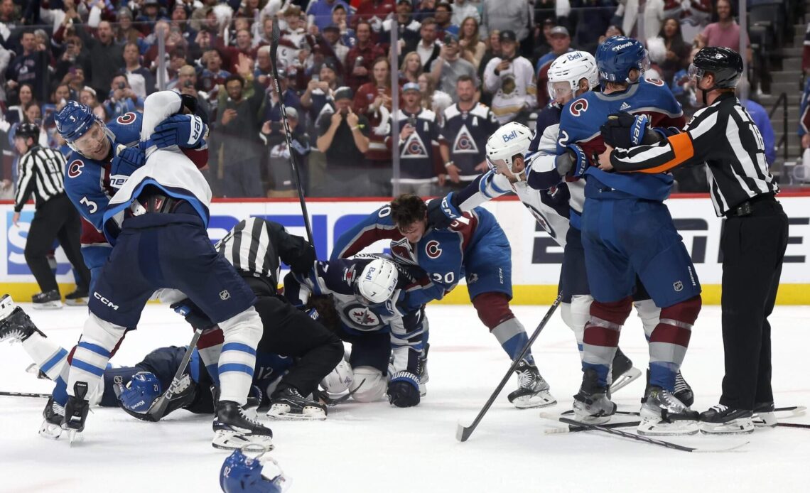 Jets vs. Avalanche bloody finish in Game 3 result of unnecessary playoff mentality