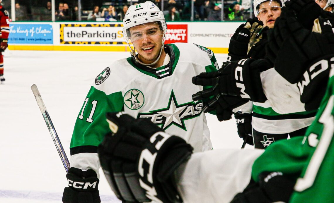 Logan Stankoven Selected to AHL All-Rookie Team | Texas Stars