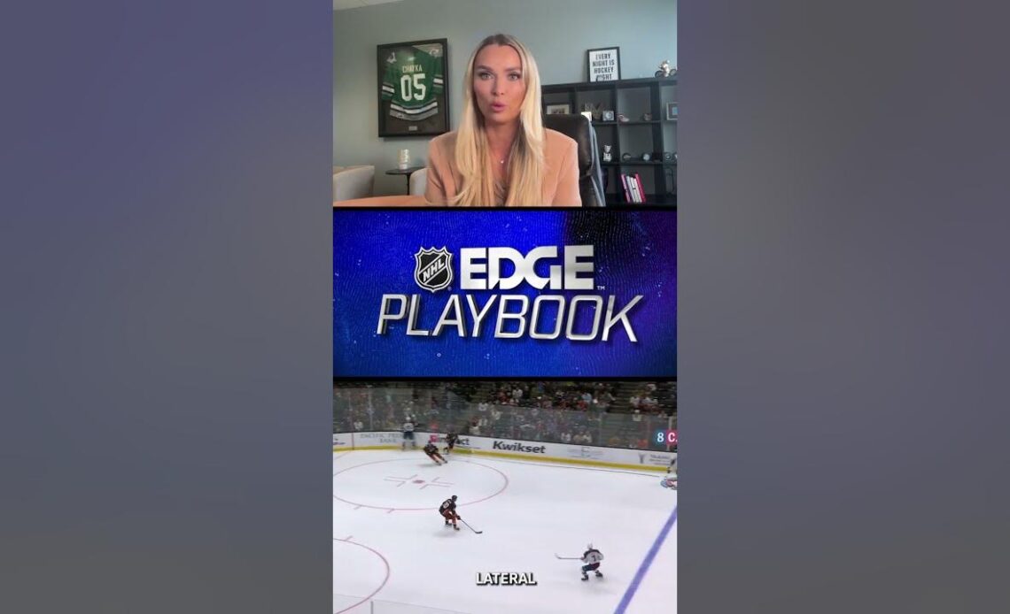 NHL EDGE: Makar's smooth skating and lateral movement