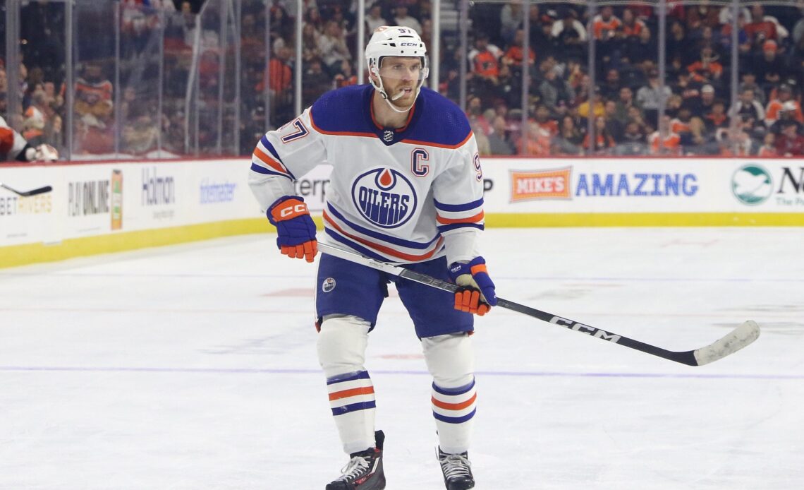 Projected Lineups for the Sharks vs Oilers - 4/15/24 - The Hockey Writers - Projected Lineups