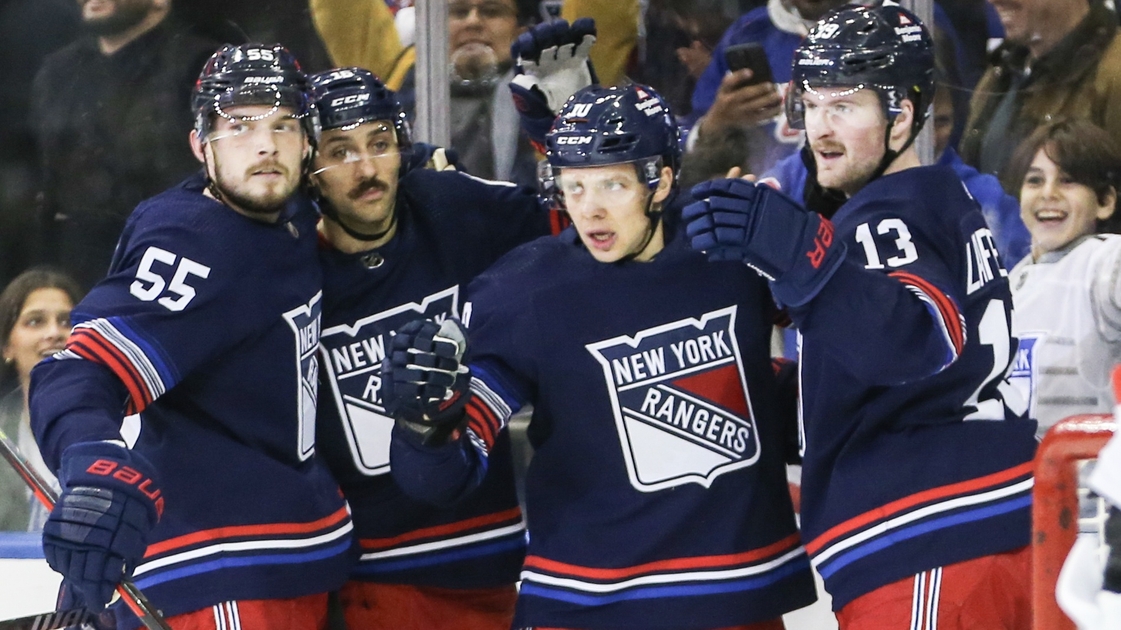Rangers ‘battled for each other’ in emotional comeback win over rival Devils