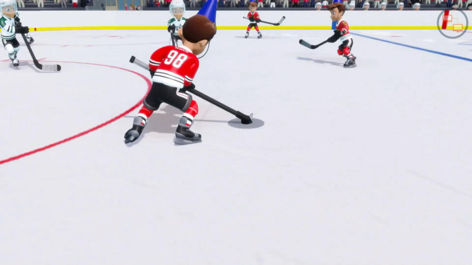 Sneak Peek: Here's what the characters in the Blackhawks animated game will look like