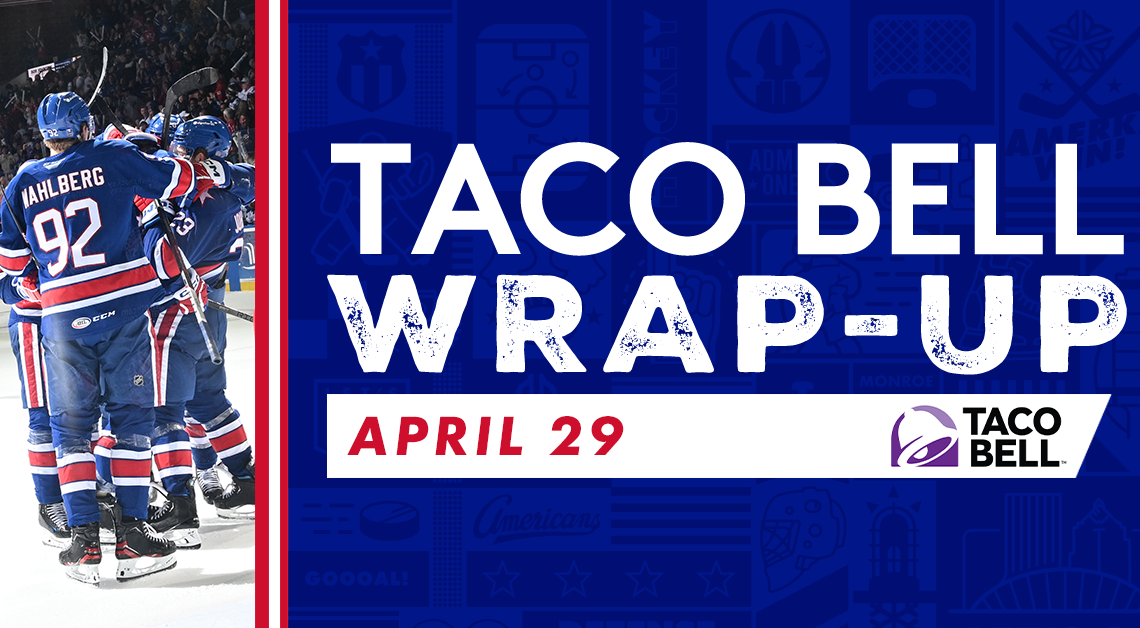 TACO BELL WRAP-UP: AMERKS SPLIT OPENING WEEKEND OF PLAYOFFS