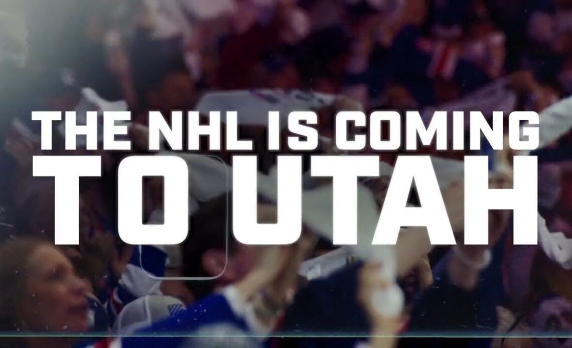 The NHL is coming to Utah