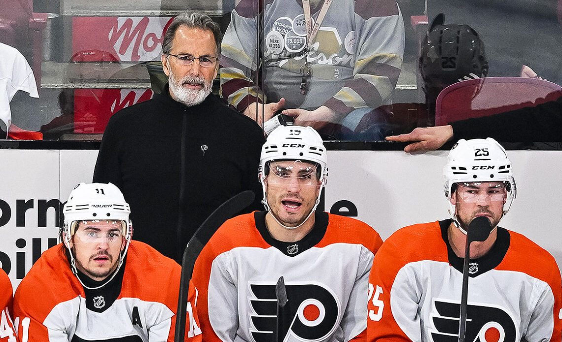 Tortorella honest about Flyers not losing perspective on ‘weird situation' in net