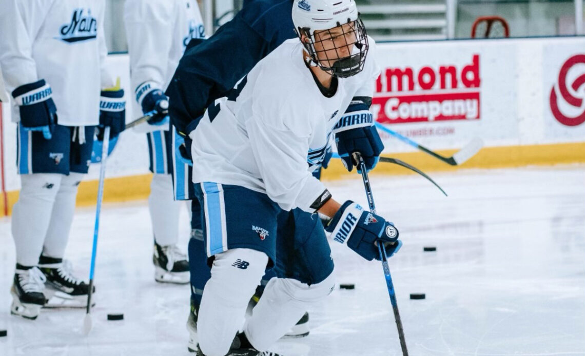 UMaine’s Bradly Nadeau said Hurricanes let him choose his hockey future