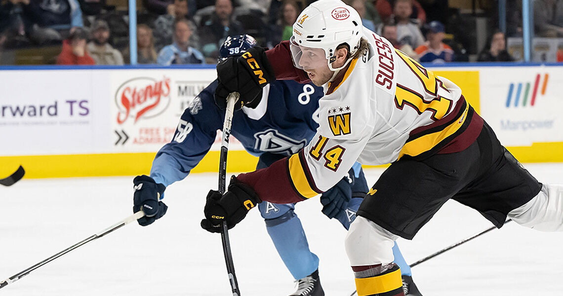 WOLVES EXTEND POINTS STREAK TO FOUR WITH 5-4 SHOOTOUT LOSS TO ADMIRALS