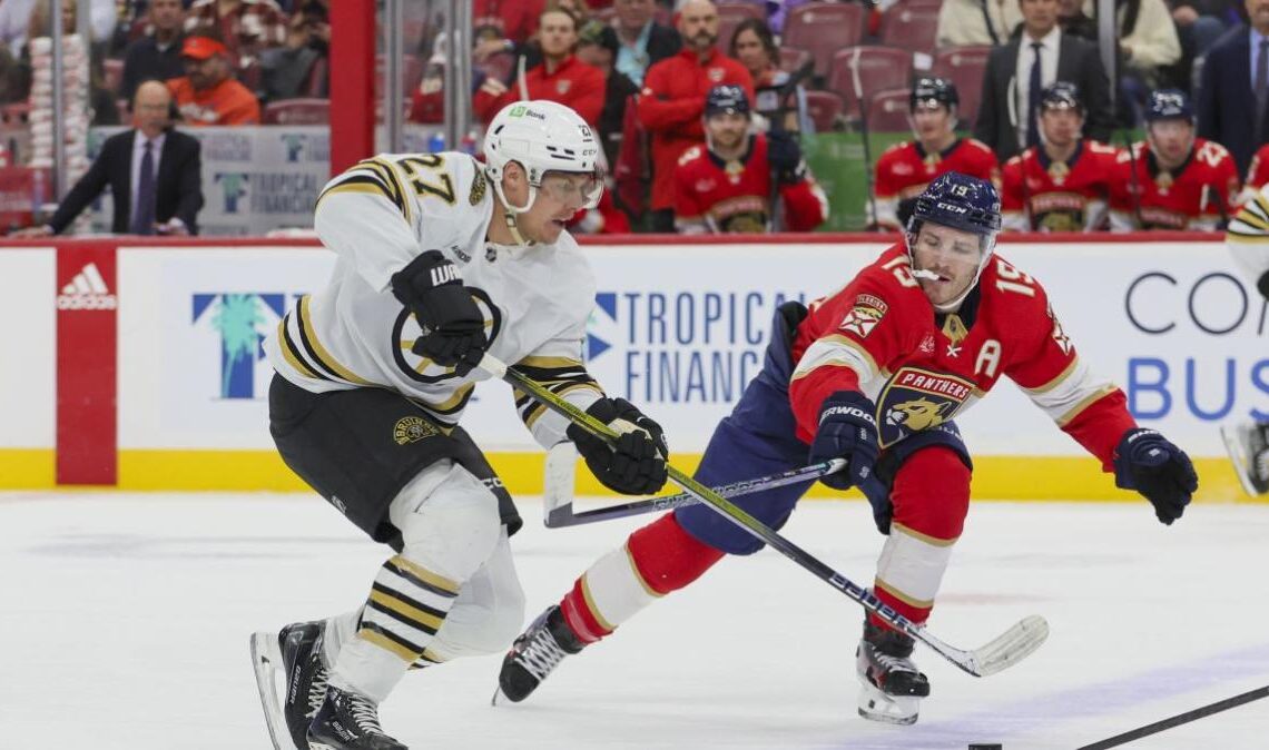 Bruins vs. Panthers Game 1 lineup: Projected lines, pairings, goalies