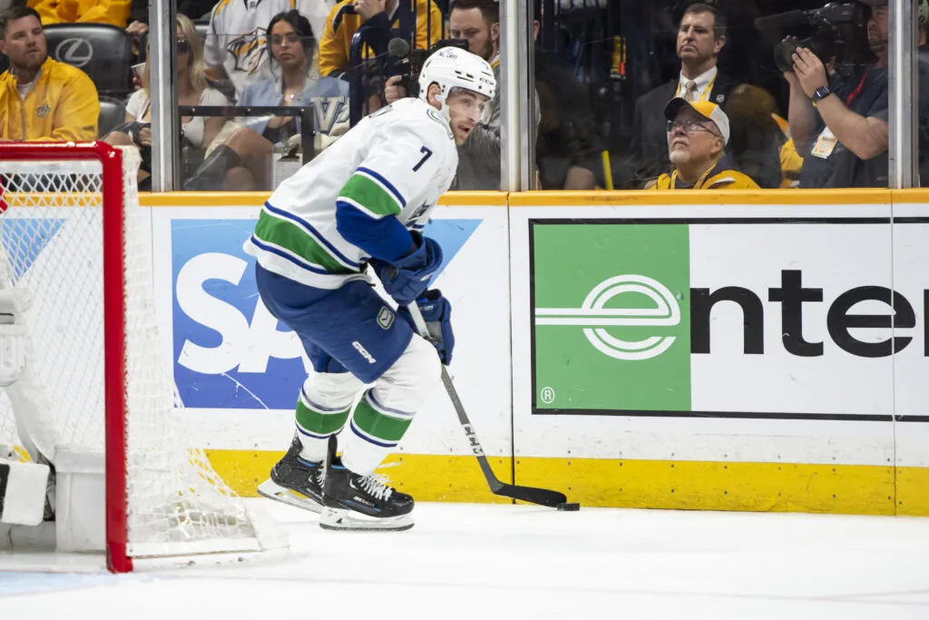 Canucks' Carson Soucy Suspended For Game 4