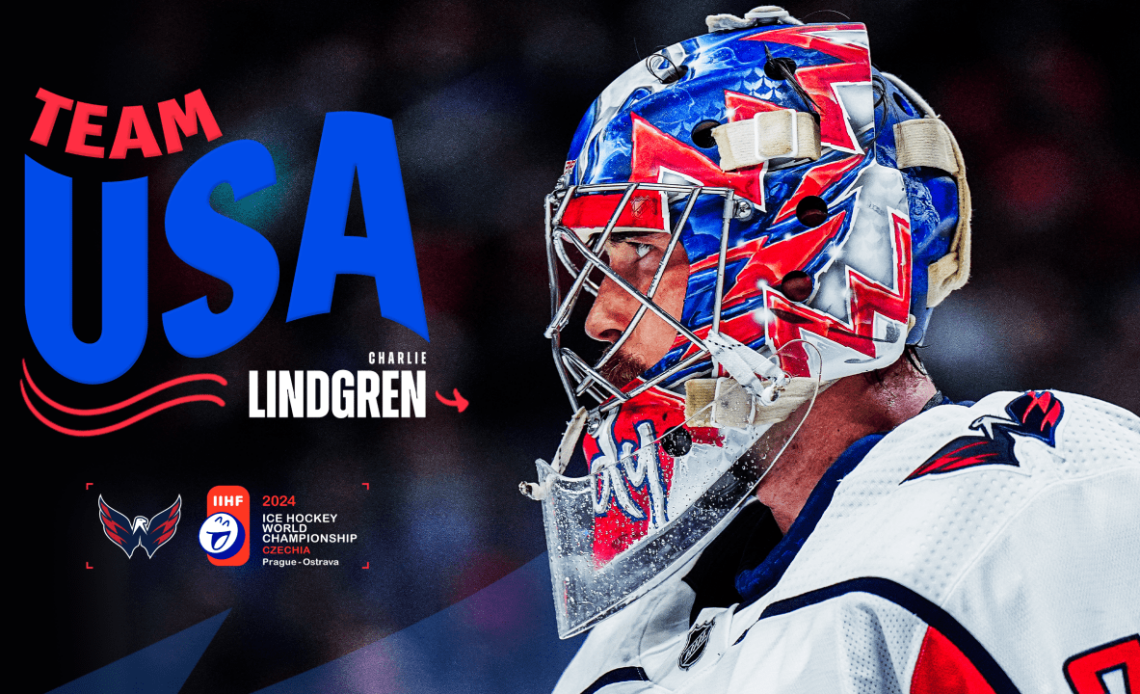 Charlie Lindgren to Represent United States at 2024 IIHF World Championship