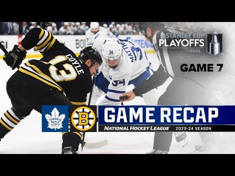 Gm 7: Maple Leafs @ Bruins 5/4 | NHL Highlights | 2024 Stanley Cup Playoffs