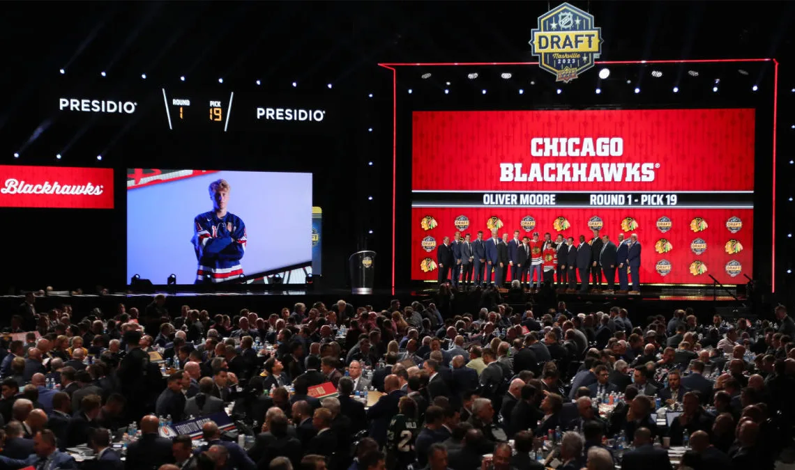 Here are the Blackhawks updated picks in the 2024 NHL Draft after trade for No. 18