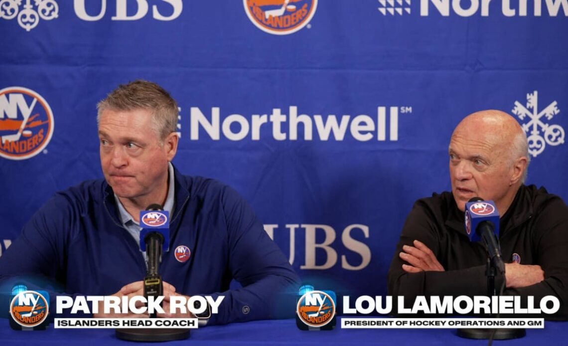 Lamoriello, Roy Reflect on Islanders Season