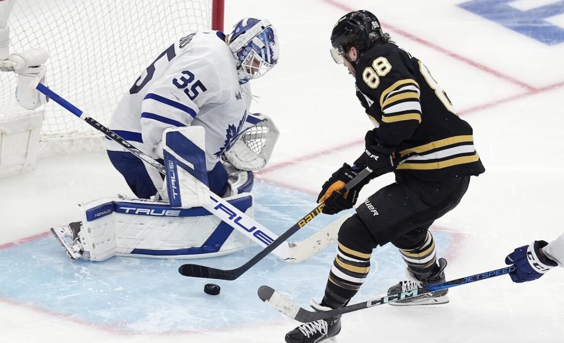 Maple Leafs knocked out of the Stanley Cup playoffs by Boston Bruins after losing 2-1 in Game 7