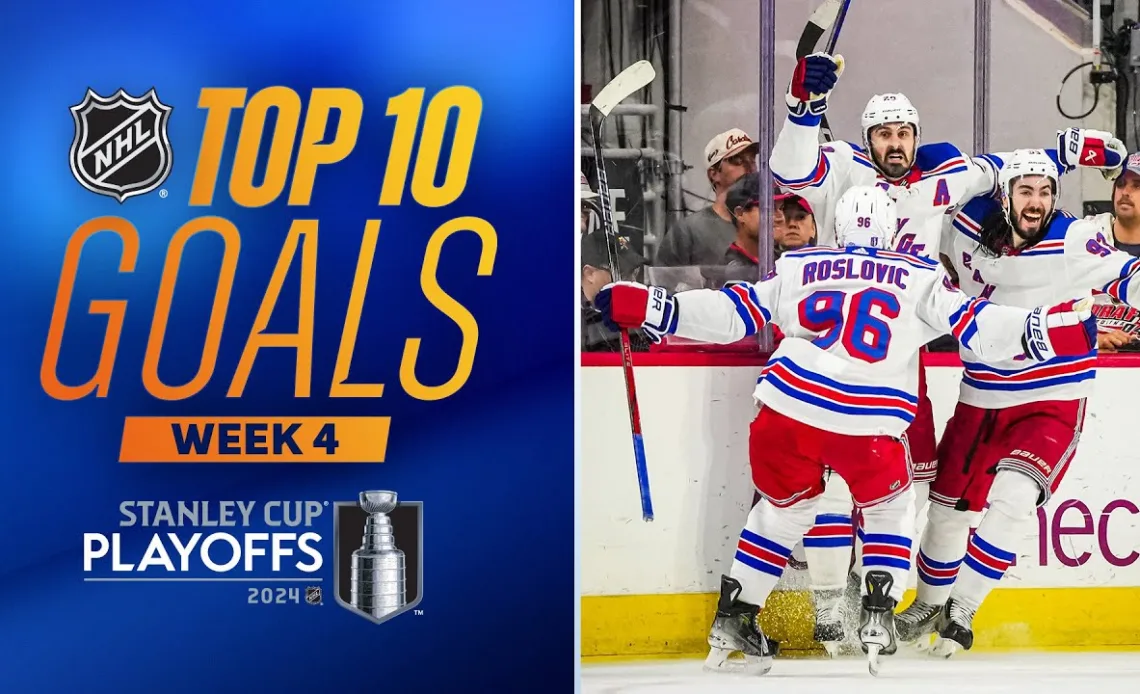 NHL Top 10 Goals from Week 4 | 2024 Stanley Cup Playoffs