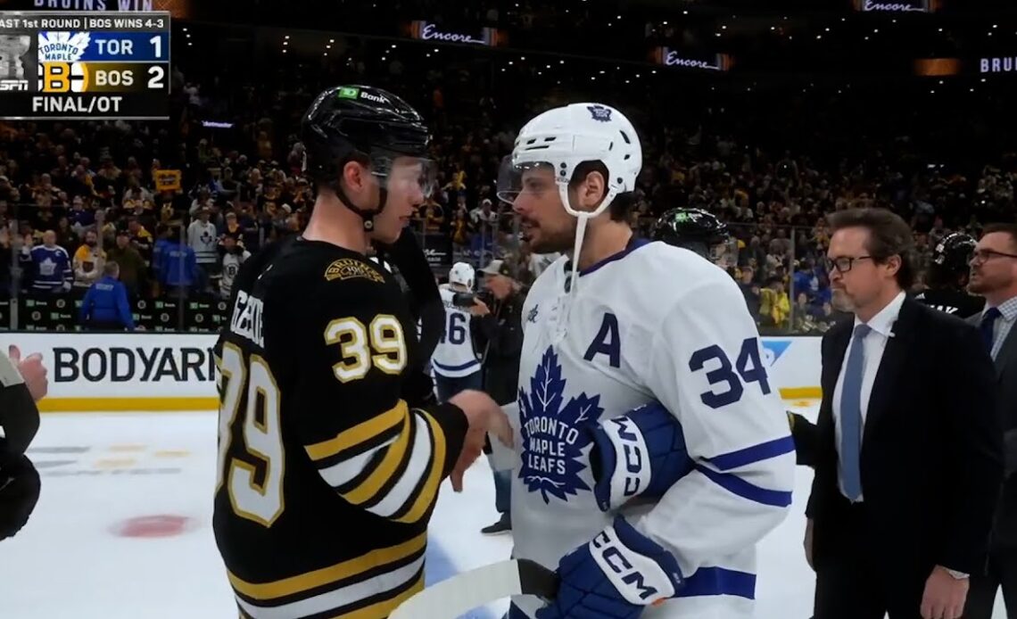 Nothing better than a handshake line to end an epic series! 🐻🤝🍁