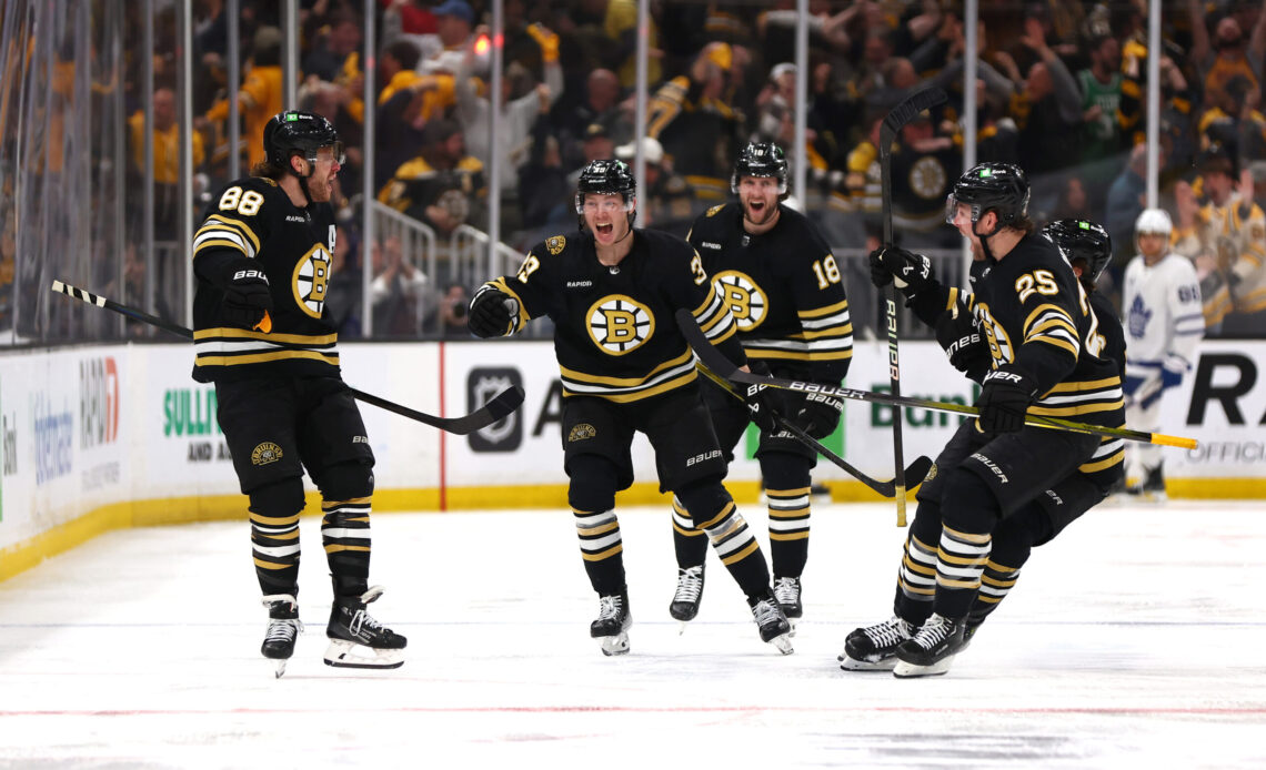 Pastrnak Lifts Bruins to Game 7 Overtime Win Over the Maple Leafs - The Hockey Writers - Boston Bruins