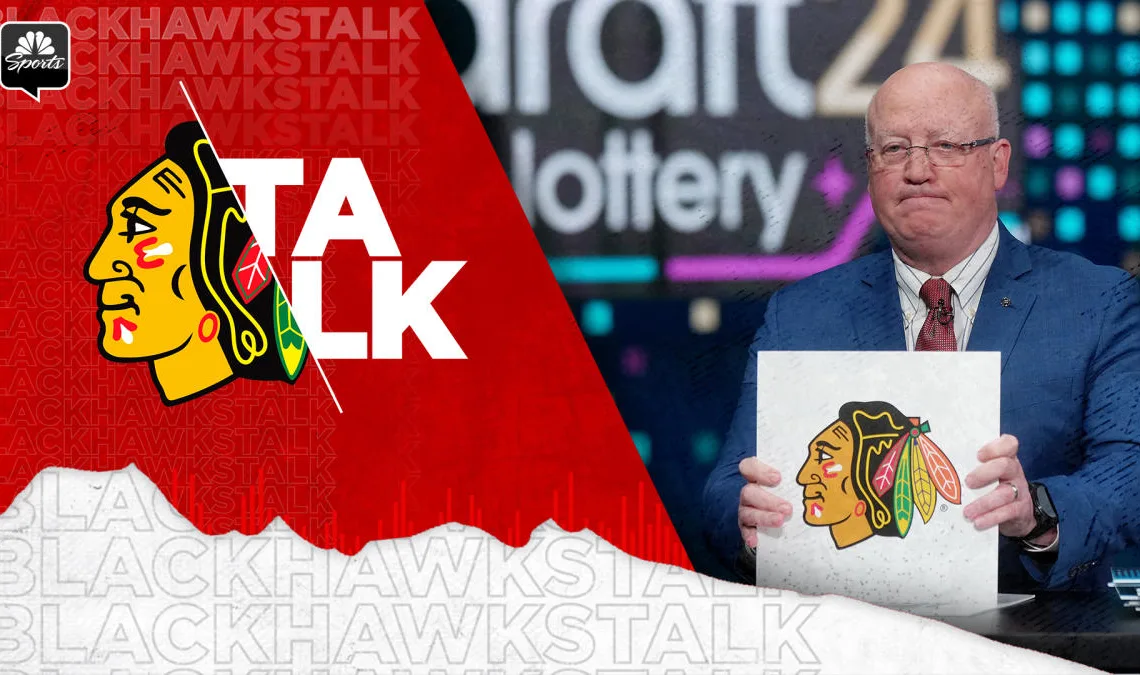 Podcast: Reacting to Blackhawks landing No. 2 pick in 2024 and interview with GM Kyle Davidson