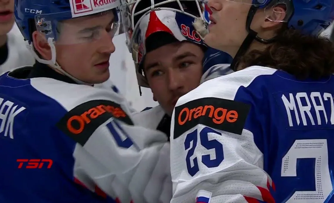 Slovakia vs Germany - 2021 IIHF World Junior Championship