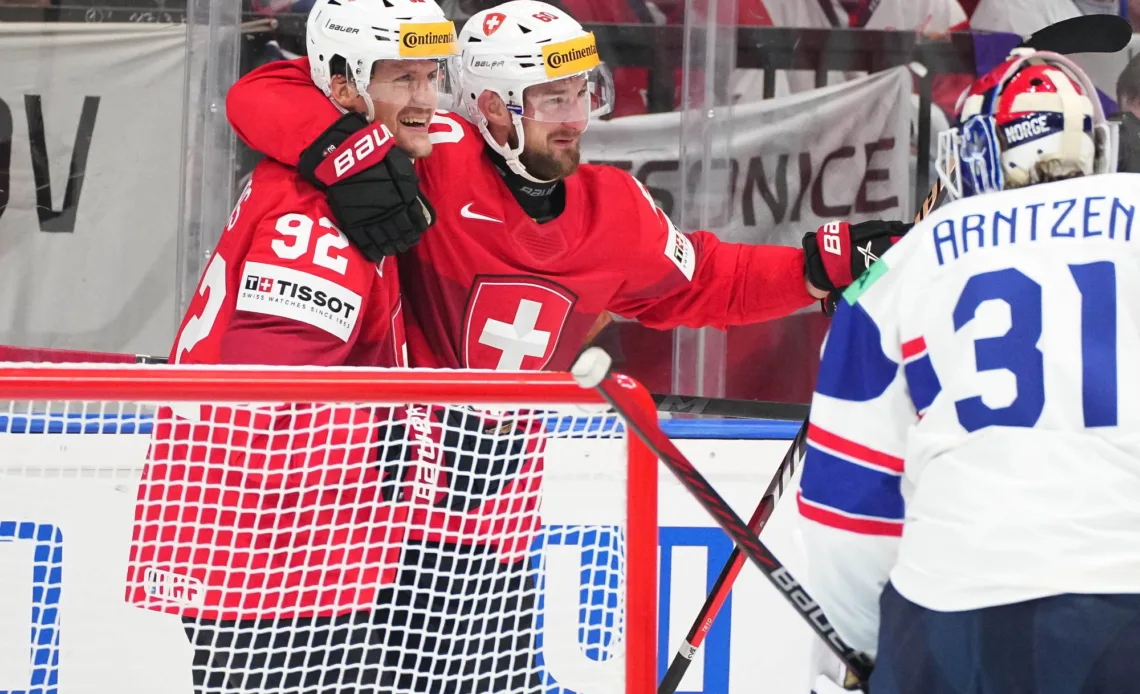 Swiss start with victory over Norway