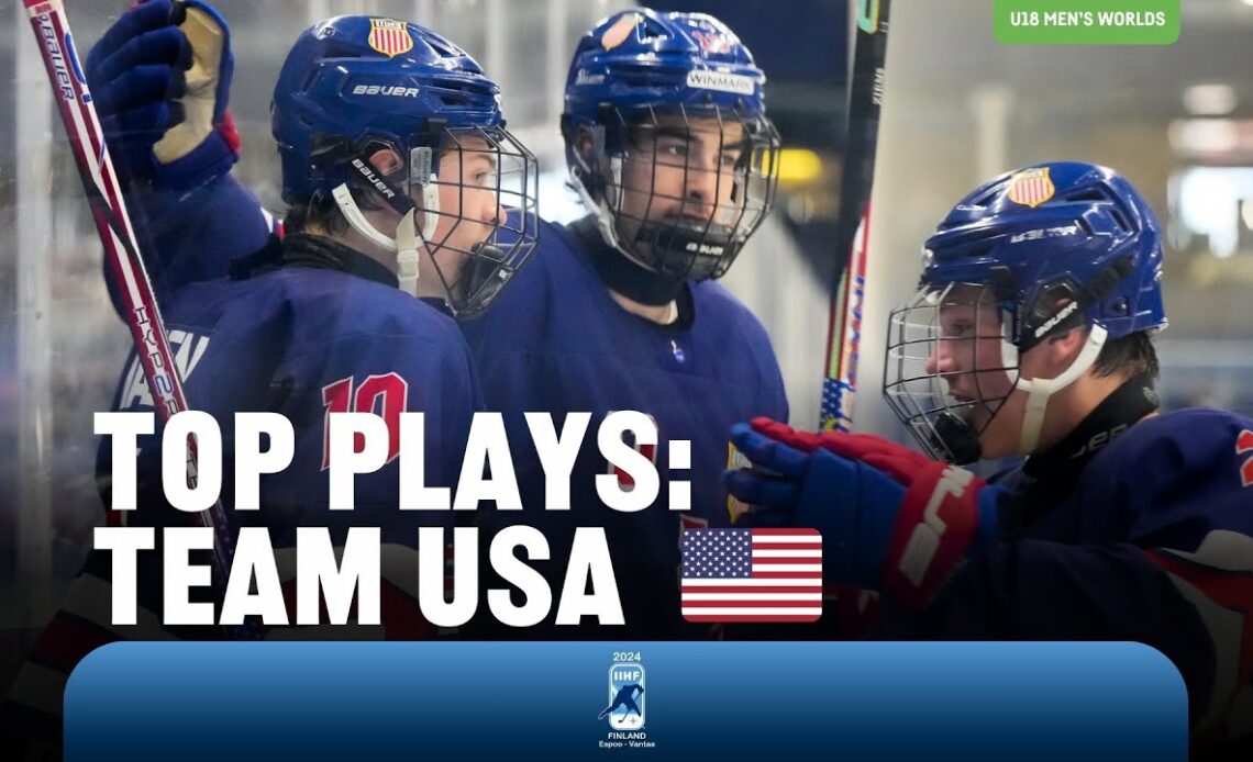 TOP PLAYS: USA 🇺🇸 | 2024 #U18MensWorlds