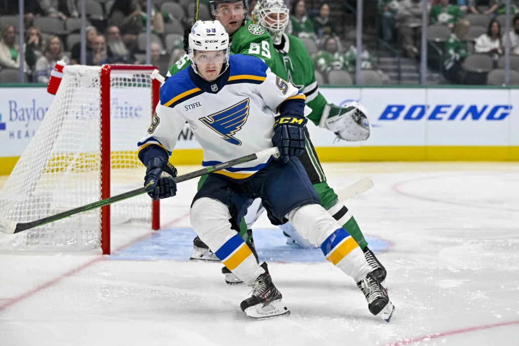 Blues Sign Mathias Laferriere To One-Year, Two-Way Extension